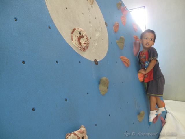 Wall Climbing At Putrajaya Wall Climbing Hall