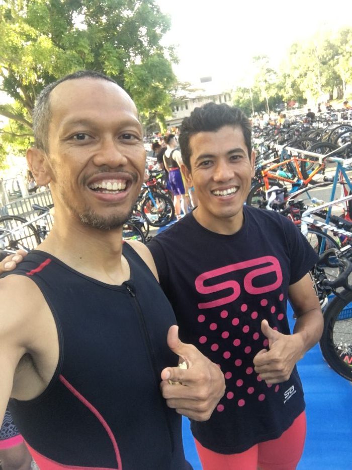 Sharom, National Triathlon Athlete